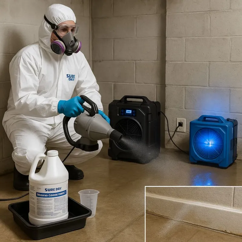 Sanitization and Odor Removal process in Hidden Meadows, CA