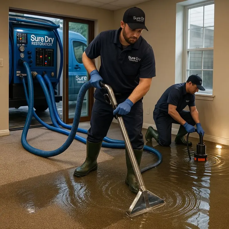 Water Extraction and Removal process in Hidden Meadows, CA